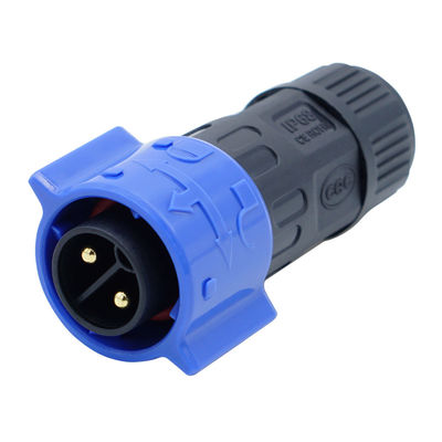 IP67 رتبه بندی اتصال دهنده ضد آب الکترونیکی PA66 پلاگ برای چراغ های LED / وسایل نقلیه
