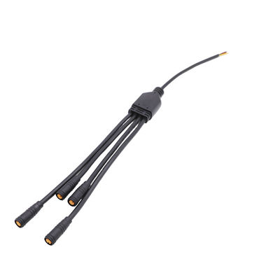 مینی کانکتور Y ضد آب IP65 M8 الکتریکی پی وی سی فشاری کابل استفاده کنید
