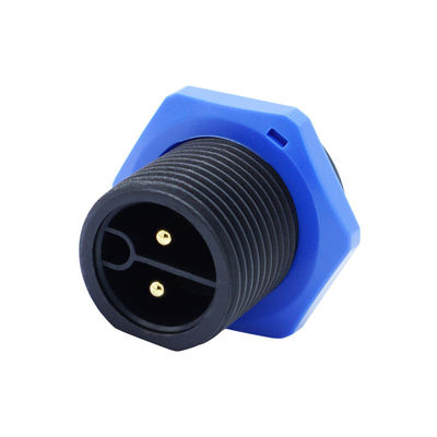 پانل نصب سوکت M20 2-4 پین پیچ نوع ضد آب LED IP67 کانکتور