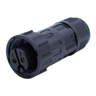 پانل نصب سوکت M20 2-4 پین پیچ نوع ضد آب LED IP67 کانکتور