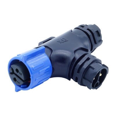 M16 M20 M25 T شکل LED بیرونی ضد آب IP67 کانکتورهای الکتریکی