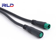 اتصالات پلاگین ضد آب برقی Ebike LCD IP65 ترمز 2 3 4 5 Pin Black Color M8