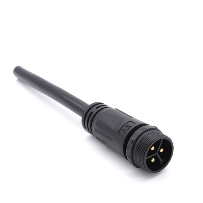 چین کارخانه PVC نایلون IP68 اتصال دهنده های ضد آب M20 3+3 3+2 هسته های سبز نورپردازی ضد آب پلاگ